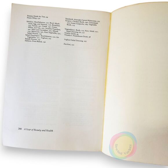 Vintage 1978 Vidal Sassoon A Year of Health & Beauty Book Hair Style 70s Makeup - Picture 15 of 16